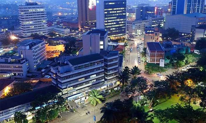 Kampala with the National Mosque